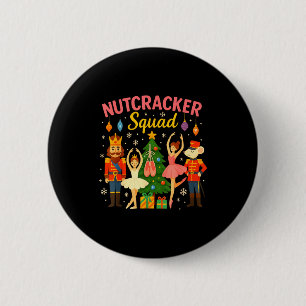 Ballet Nutcracker Squad Christmas Costume For Kids 2 Inch Round Button