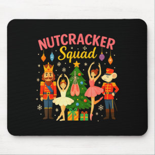 Ballet Nutcracker Squad Christmas Costume For Kids Mouse Pad
