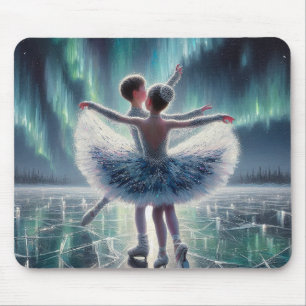 Ballet on Ice Mouse Pad