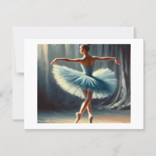 Ballet on Stage Postcard