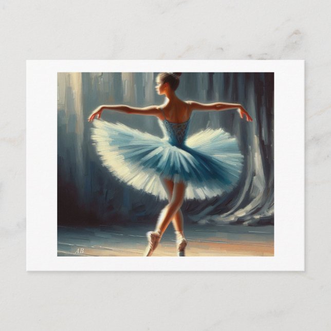 Ballet on Stage Postcard (Front)