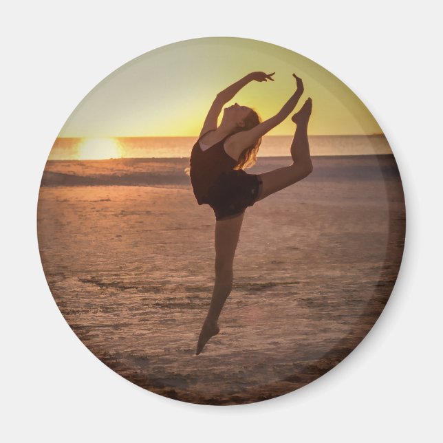 Ballet on the Beach Magnet (Front)