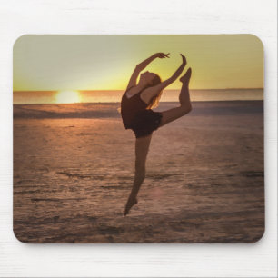 Ballet on the Beach Mousepad