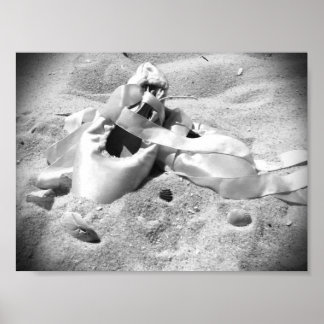 Ballet on the Beach Poster
