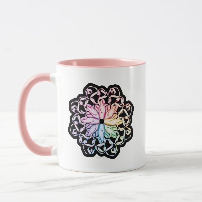 Ballet Pattern (spectral) Mug (Left)