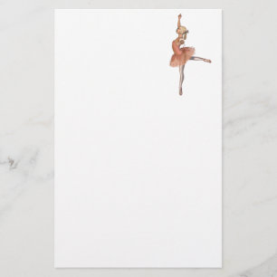 Ballet Performance - Attitude Pose Stationery