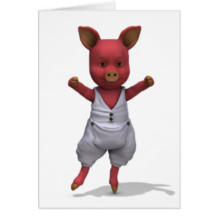 Ballet Pig En Pointe