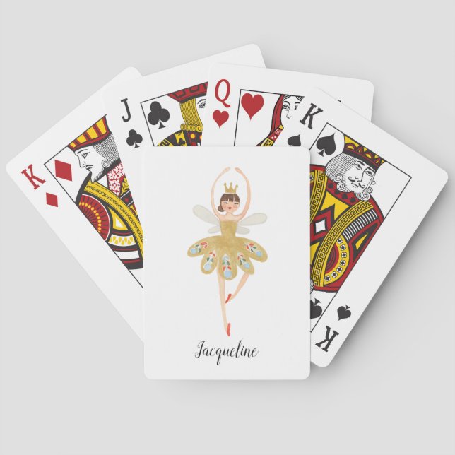 Ballet Playing Cards | Ballerina, Nutcracker (Back)