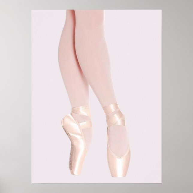 Ballet Point Shoes Poster (Front)