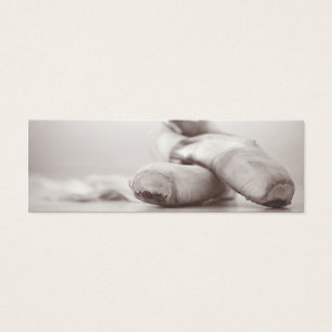 Ballet Pointe Shoes on Dance Floor Template