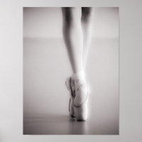 Ballet Pointe Shoes Sepia Dancing Slippers