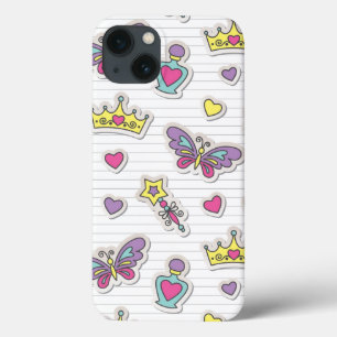 ballet princess pattern iPhone 13 case