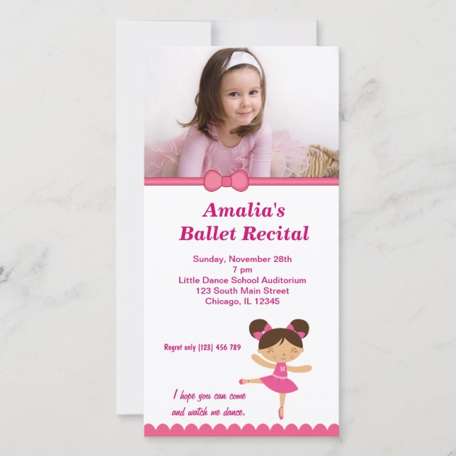 Ballet Recital (Front)
