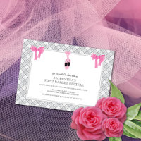 Ballet Recital Invitations