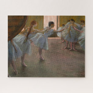 Ballet Rehearsal by Edgar Degas Jigsaw Puzzle