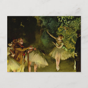 Ballet Rehearsal - Edgar Degas - 1875 Postcard