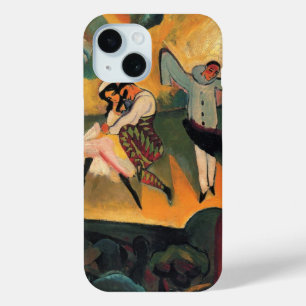 Ballet Russes, Russian Ballet by August Macke iPhone 15 Case