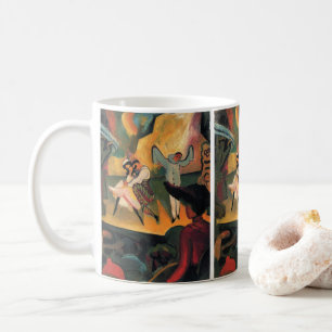 Ballet Russes, Russian Ballet by August Macke Coffee Mug
