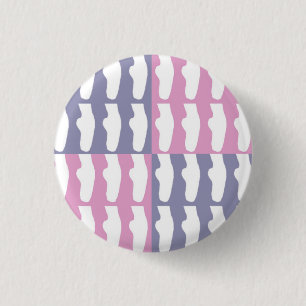 Ballet Shoes 1 Inch Round Button