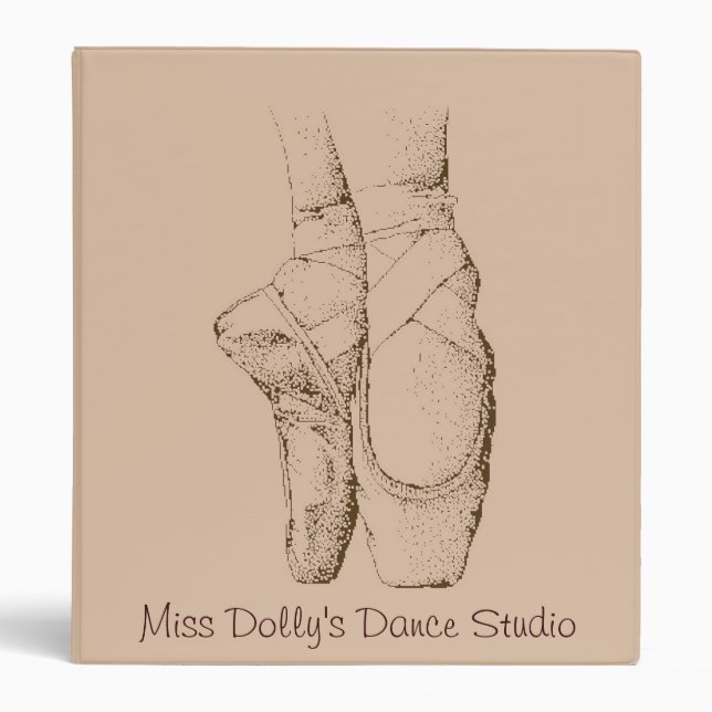 Ballet Shoes Binder (Front)