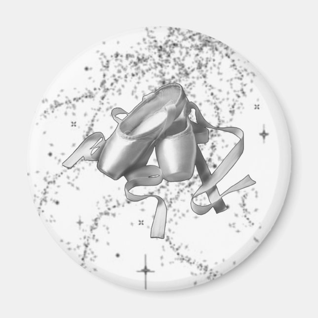 Ballet Shoes Magnet (Front)