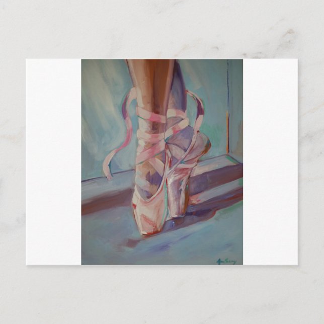 Ballet Shoes Postcard (Front)