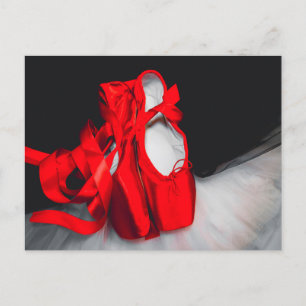 Ballet Shoes Postcard