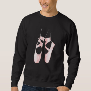 Ballet Shoes Toe Dancing Ballerina Sweatshirt