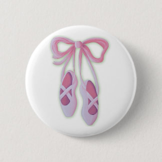 Ballet Slippers 2 Inch Round Button