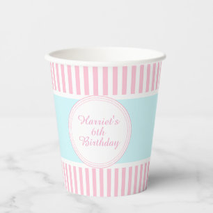 Ballet Slippers Ballerina Birthday Party Paper Cups