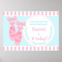 Ballet Slippers Ballerina Birthday