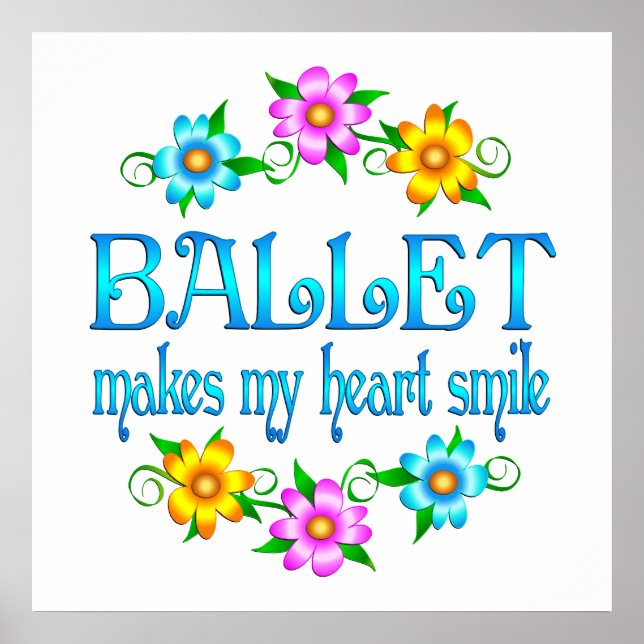 Ballet Smiles Poster (Front)