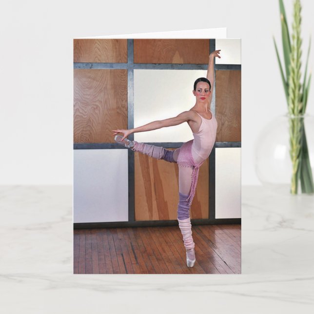 Ballet Squares 3 Card (Front)