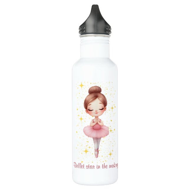 Ballet Star Girl's 710 Ml Water Bottle (Left)