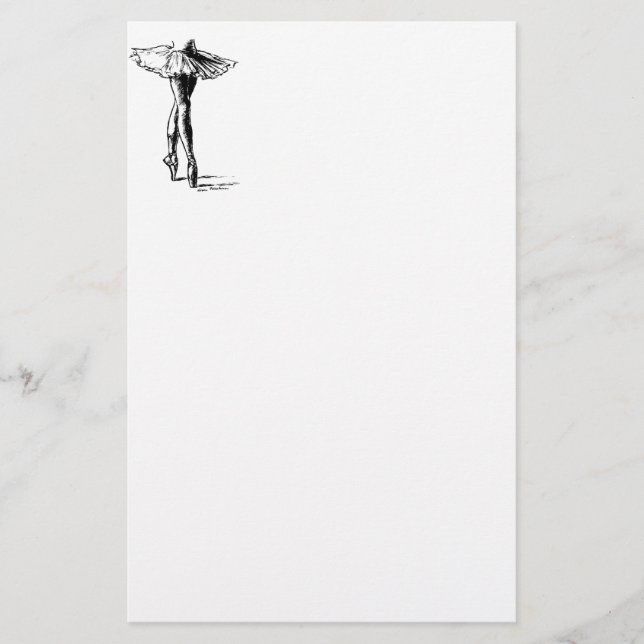Ballet Stationery (Front)
