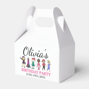 Ballet Tap Jazz Acro Lyrical Dancer Birthday Party Favor Box