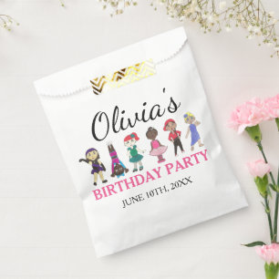 Ballet Tap Jazz Acro Lyrical Dancer Birthday Party Favour Bag