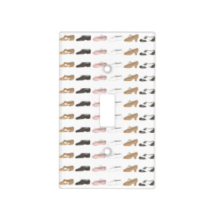 Ballet Tap Jazz Lyrical Acro Dance Dancer Shoes Light Switch Cover