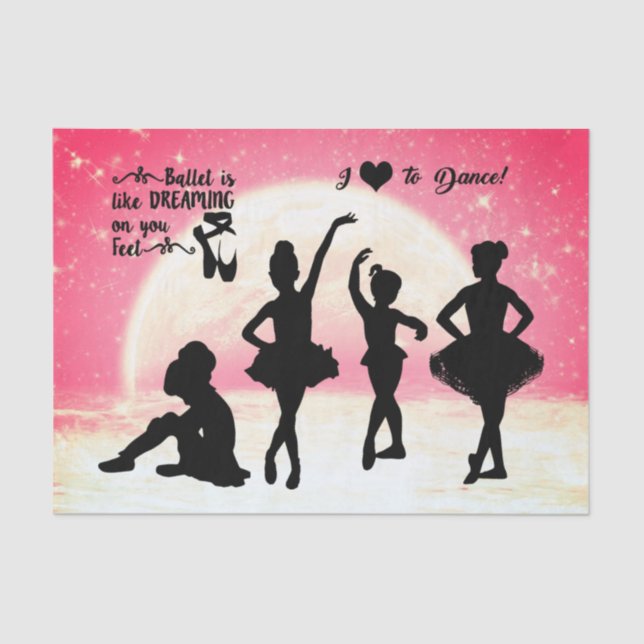 Ballet Tissue Paper (Front)