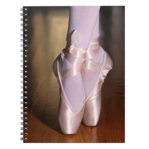Ballet Toe Shoes Notebook