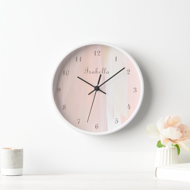 Ballet Tutu Personalized Wall Clock (Home)