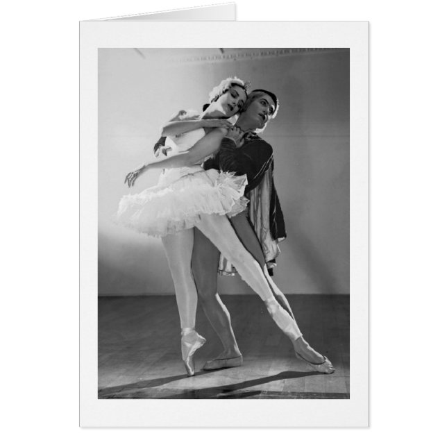 Ballet vintage - lac swan, (Devant)