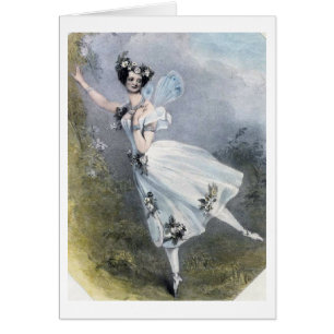 Ballet vintage - Taglioni dans Zephire,