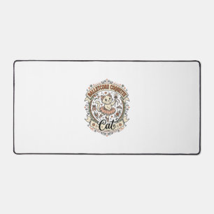 Balletcore Coquette Cat Balletcore Coquette Cat Vi Desk Mat