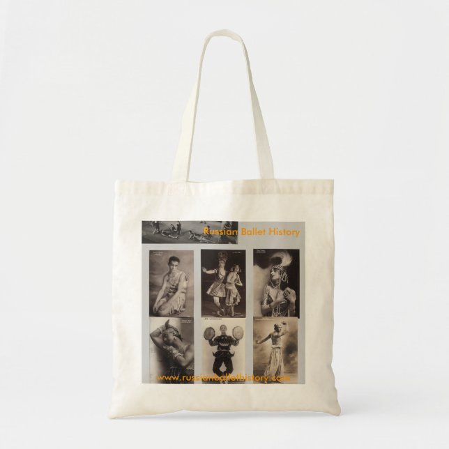 Ballets Russes Troupe Tote Bag (Front)
