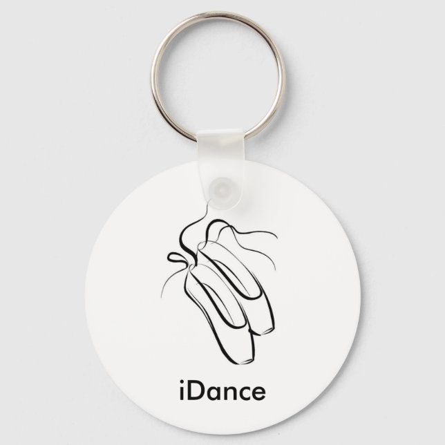 BalletShoes, iDance Keychain (Front)