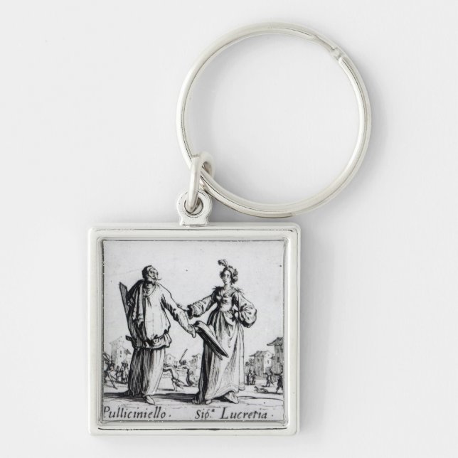 Balli de Sfessania, c.1622 2 Keychain (Front)