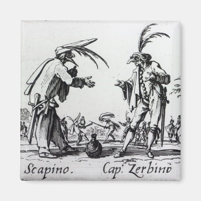 Balli de Sfessania, c.1622 2 Magnet (Front)