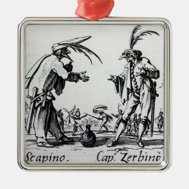 Balli de Sfessania, c.1622 2 Metal Ornament (Front)