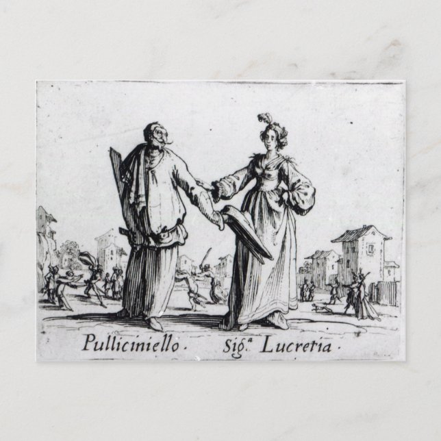 Balli de Sfessania, c.1622 2 Postcard (Front)